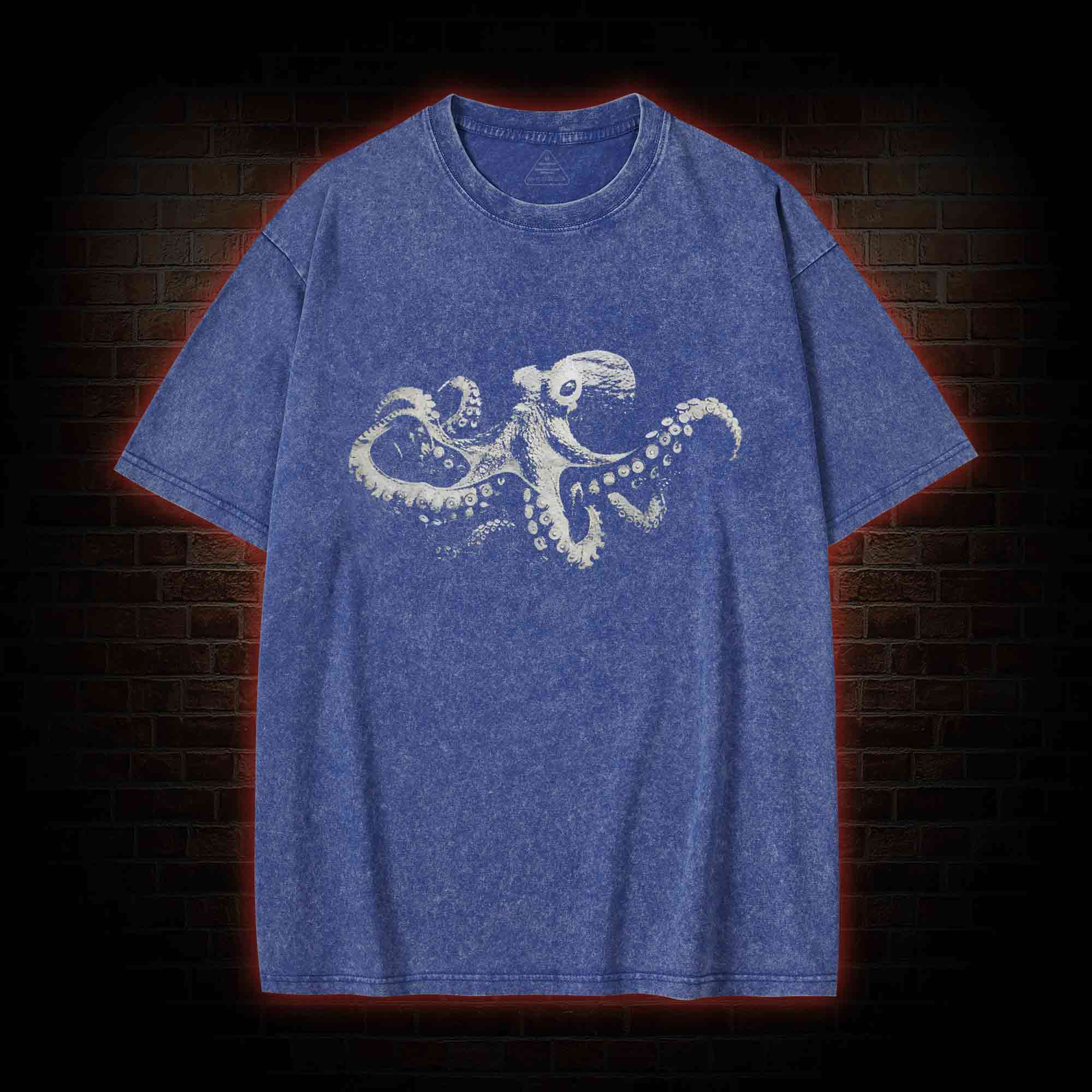 Octopus Washed T-shirt