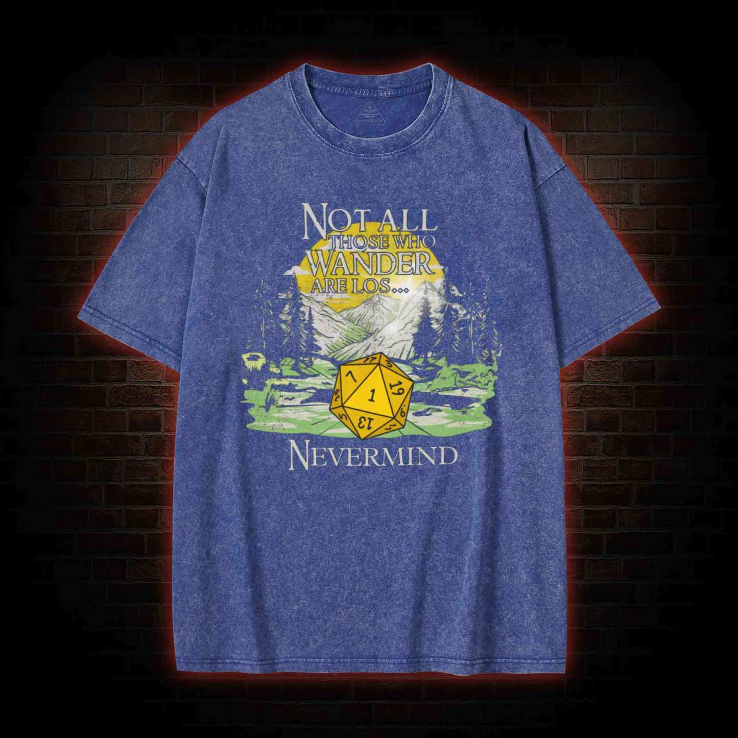 Nevermind Washed T-shirt