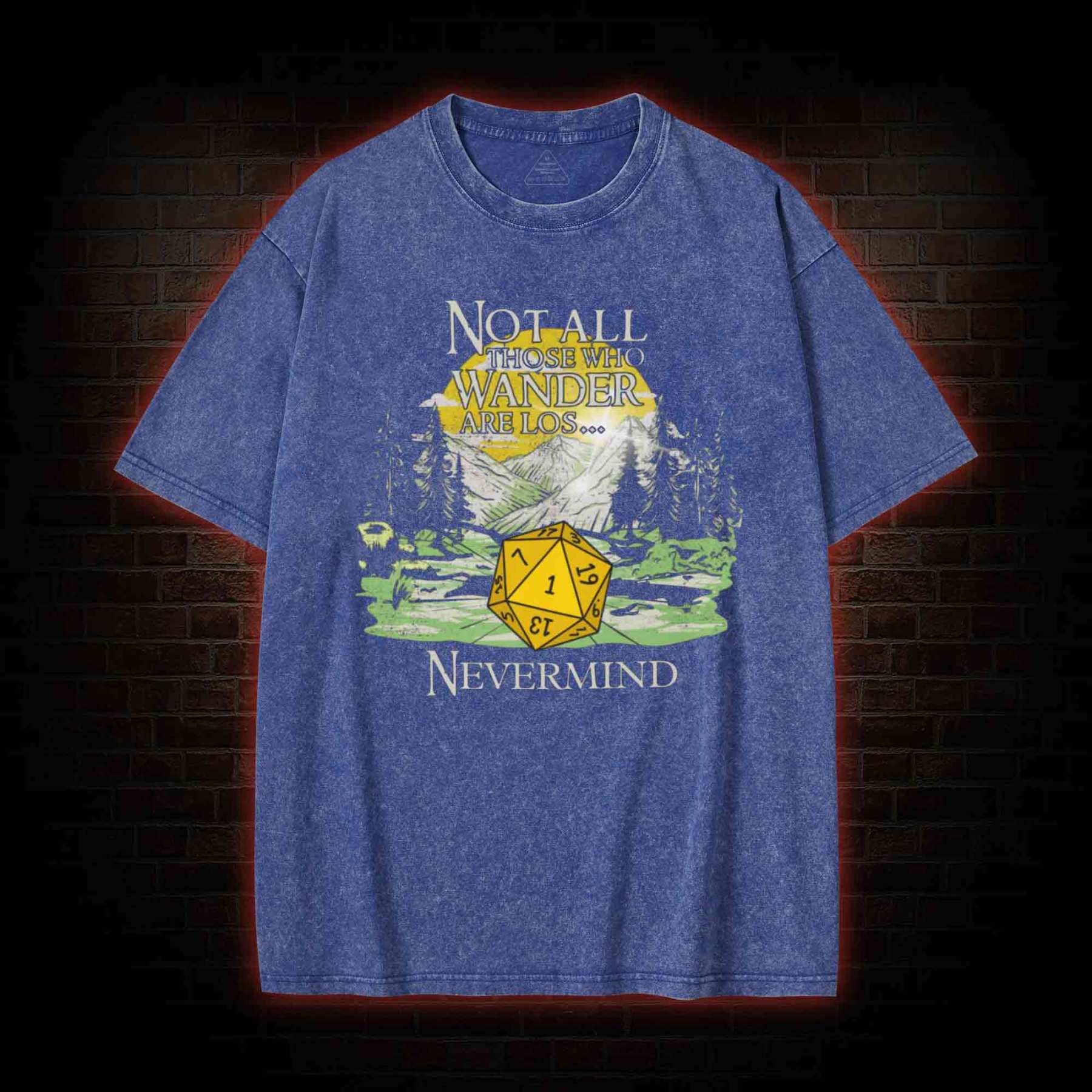 Nevermind Washed T-shirt