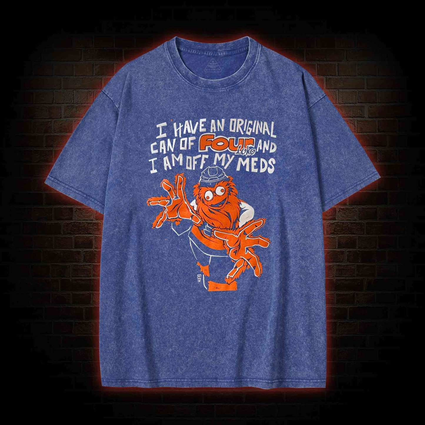 Off My Meds Washed T-shirt