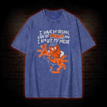 Off My Meds Washed T-shirt