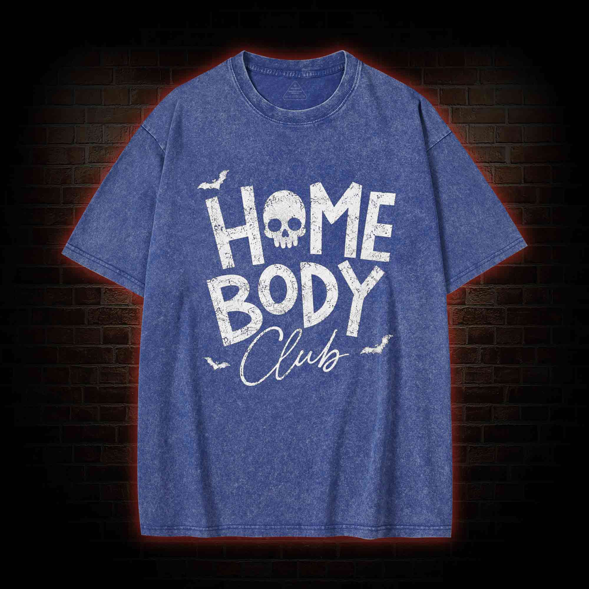 Goth Home Body Club Washed T-shirt