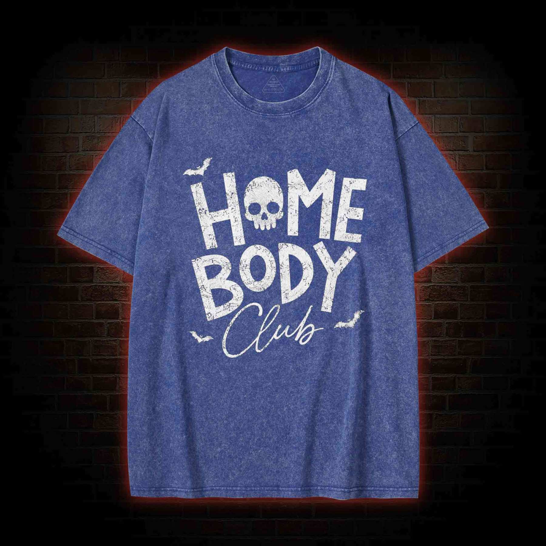 Goth Home Body Club Washed T-shirt
