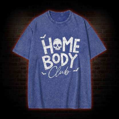 Goth Home Body Club Washed T-shirt