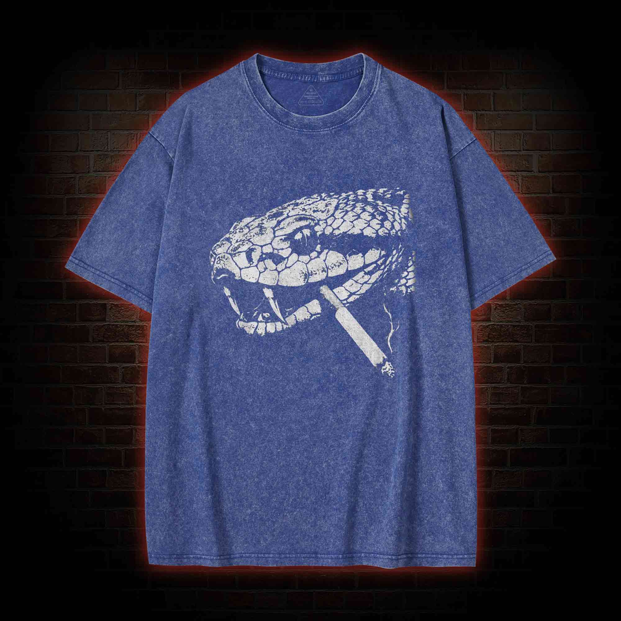 Snake Smoke Washed T-shirt