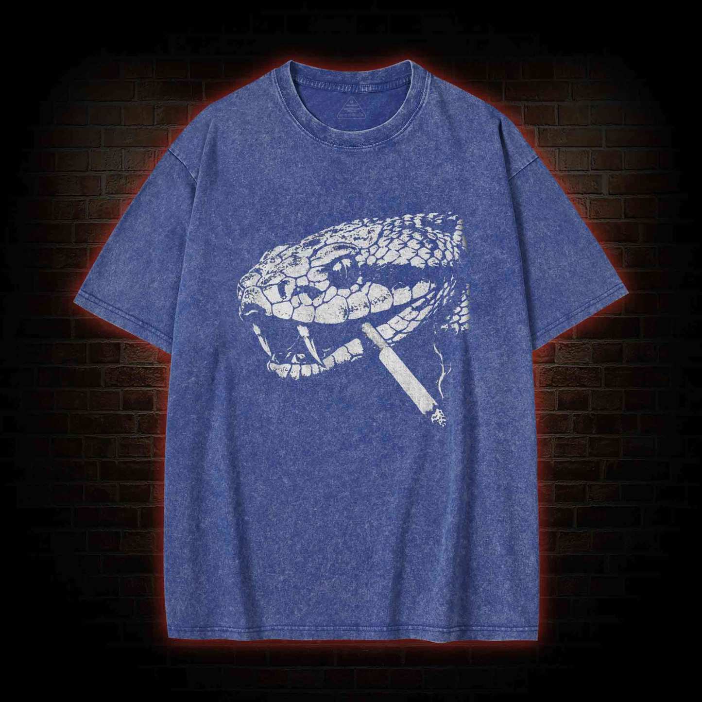 Snake Smoke Washed T-shirt