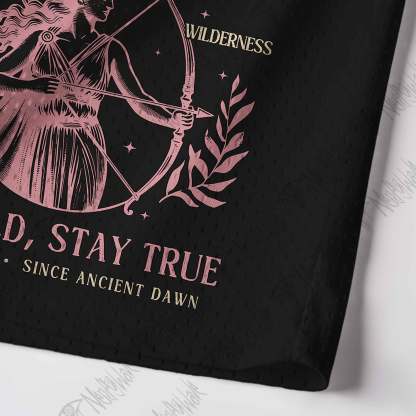 Run Wild Stay True Mesh Jersey Tank Top