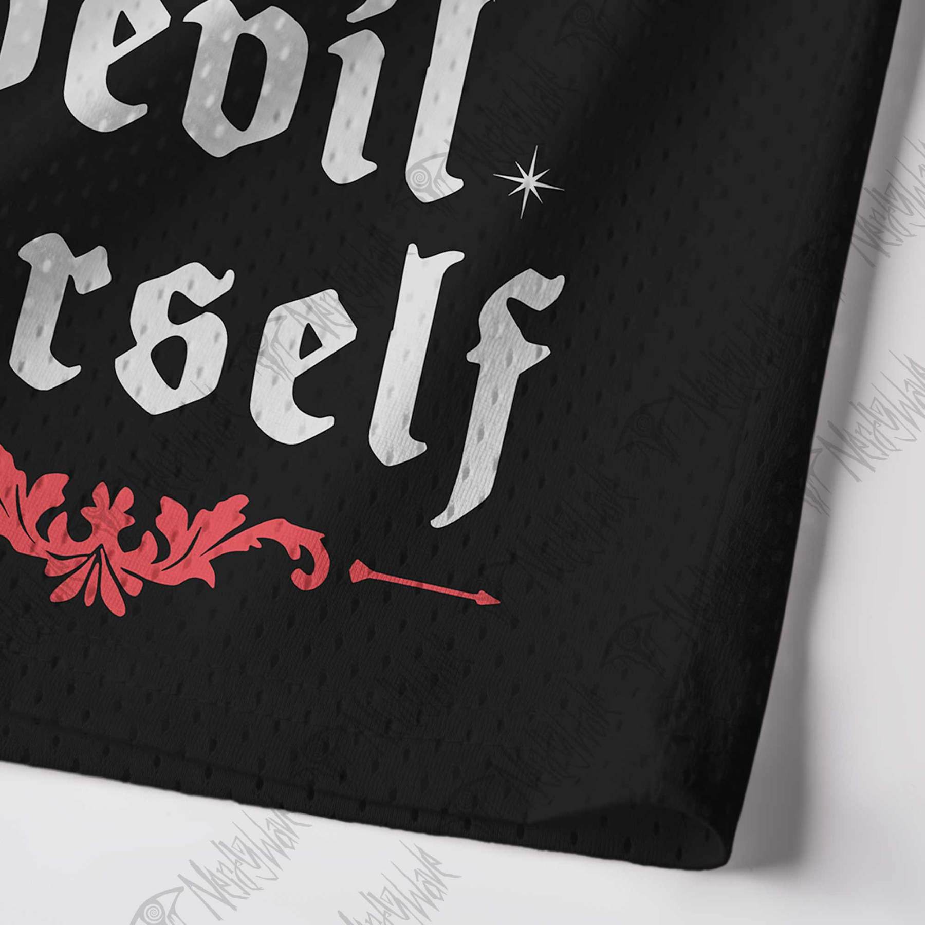 The Devil Herself Mesh Jersey Tank Top