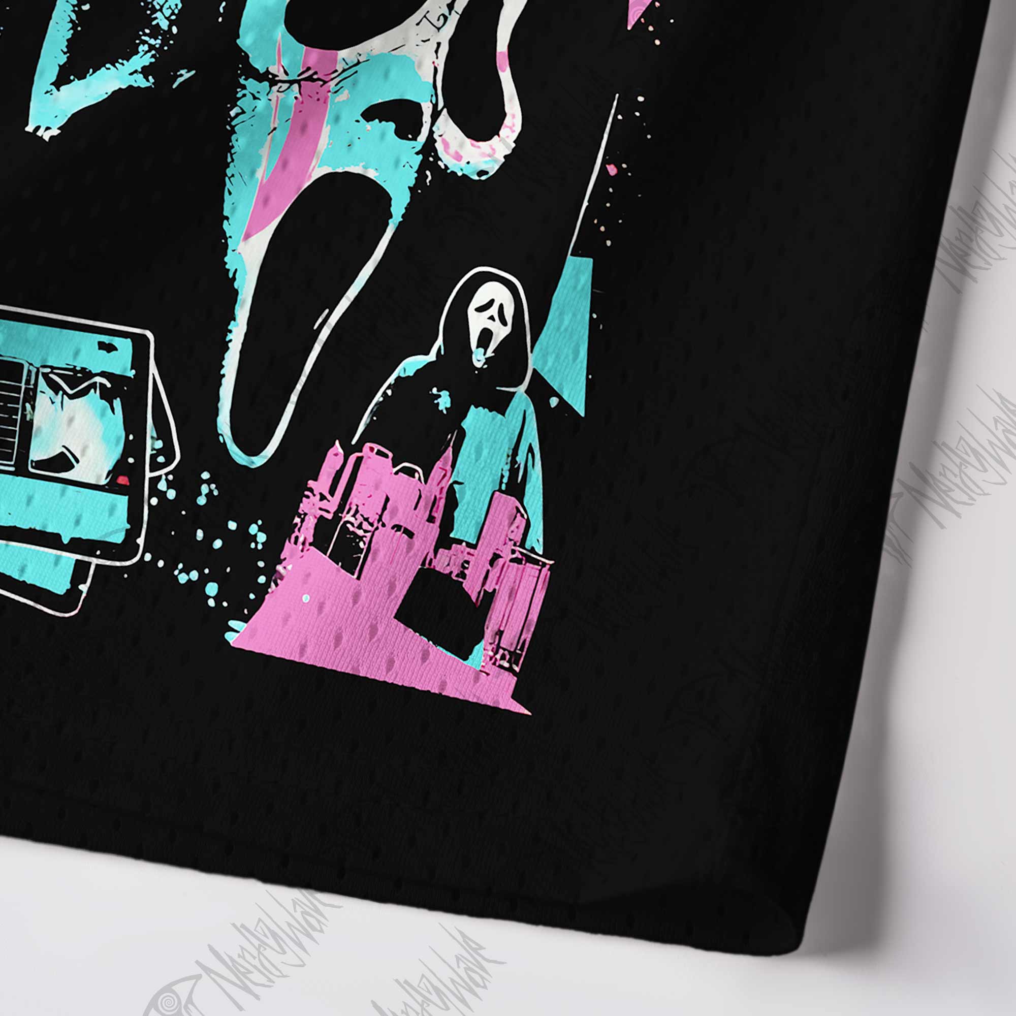 What's Your Favortie Scary Movie Horror Mesh Jersey Tank Top