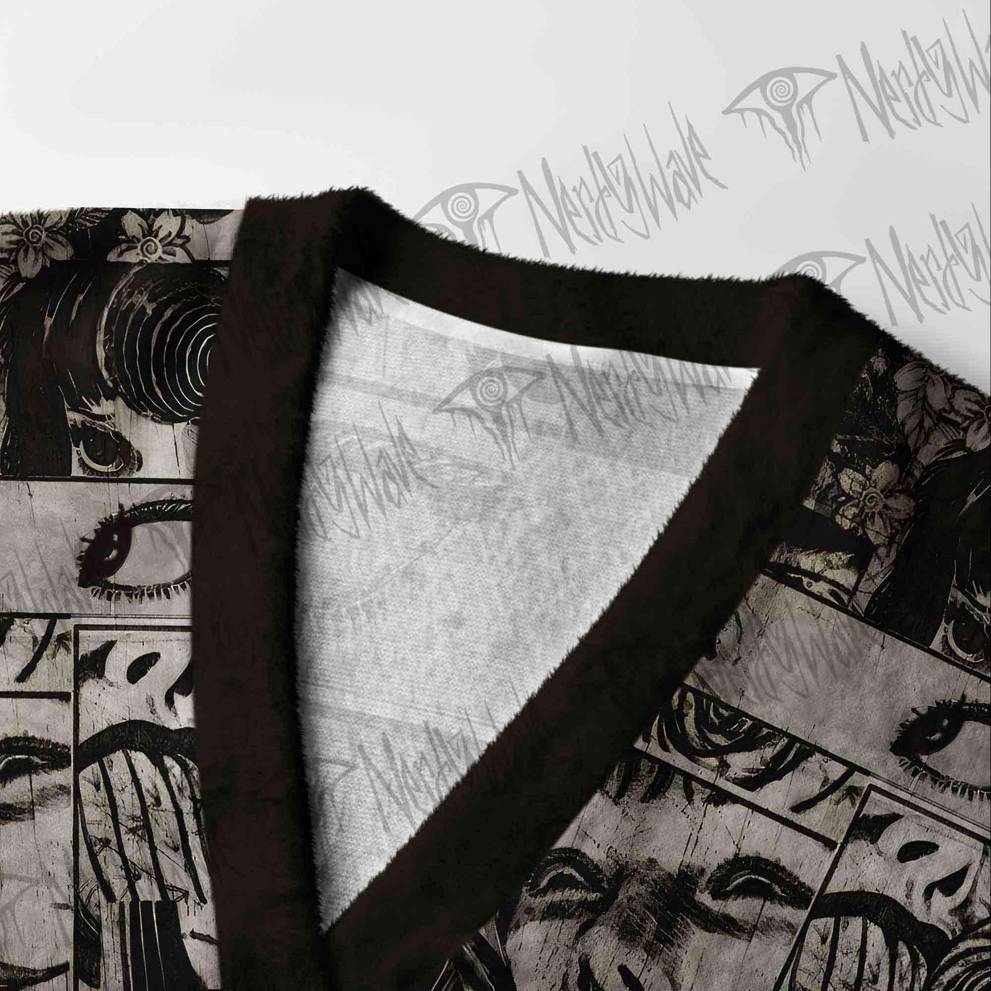 Eyes of Horror Cardigan Sweater