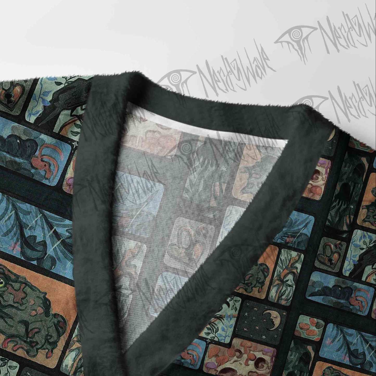 Frogs and Crows Cardigan Sweater
