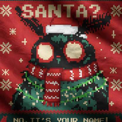 Personalized Your Name Mothman Ugly Sweatshirts