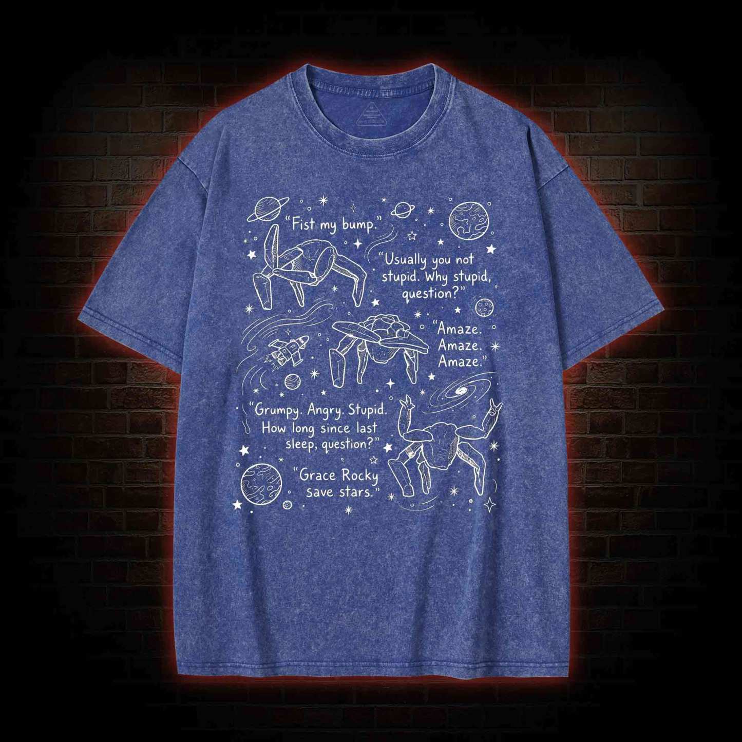Fist My Bump Washed T-shirt