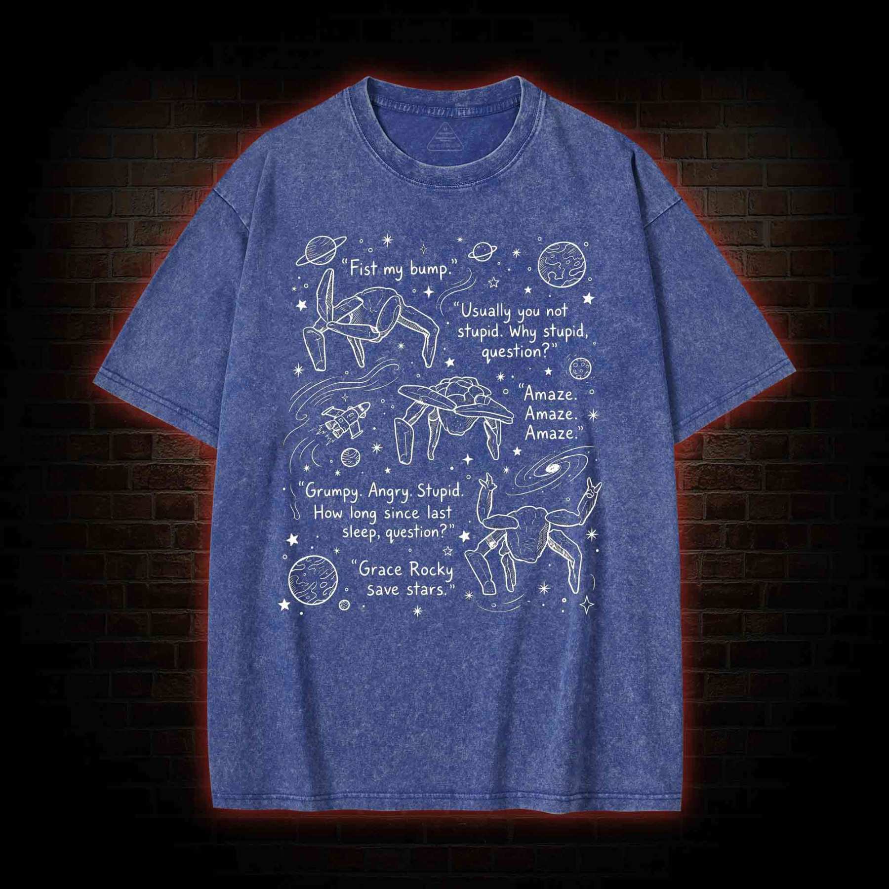 Fist My Bump Washed T-shirt