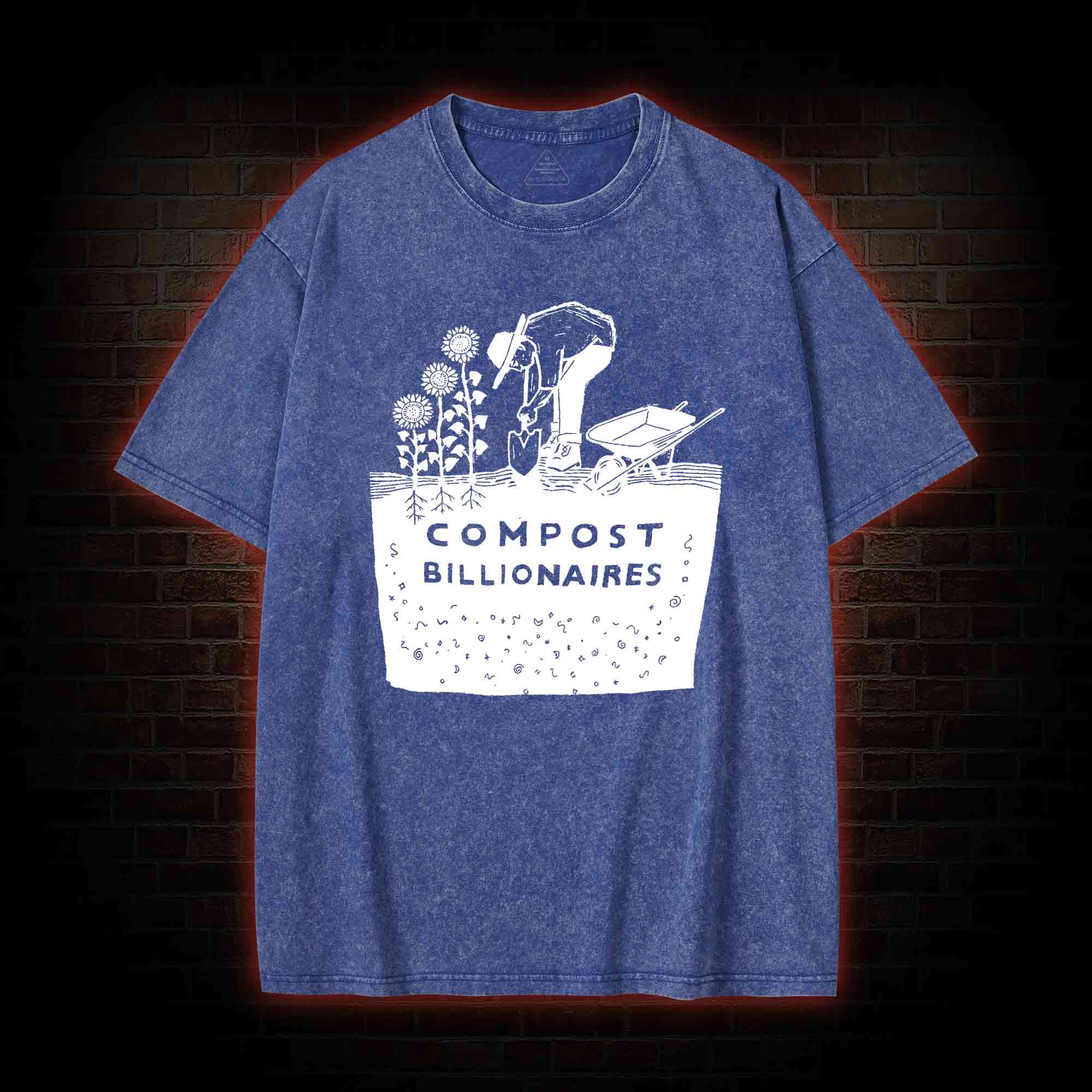 Compost Billionaires Washed T-shirt