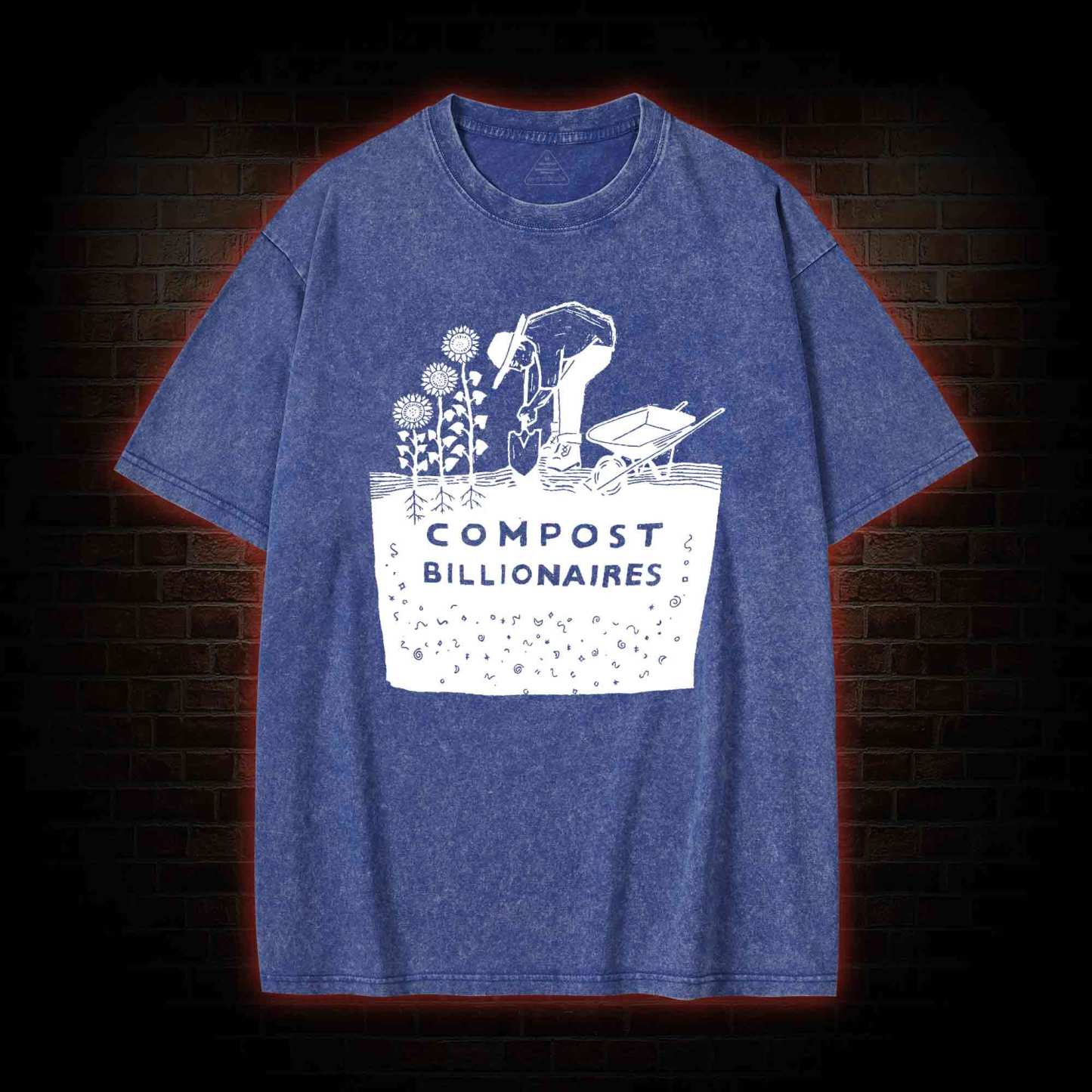 Compost Billionaires Washed T-shirt