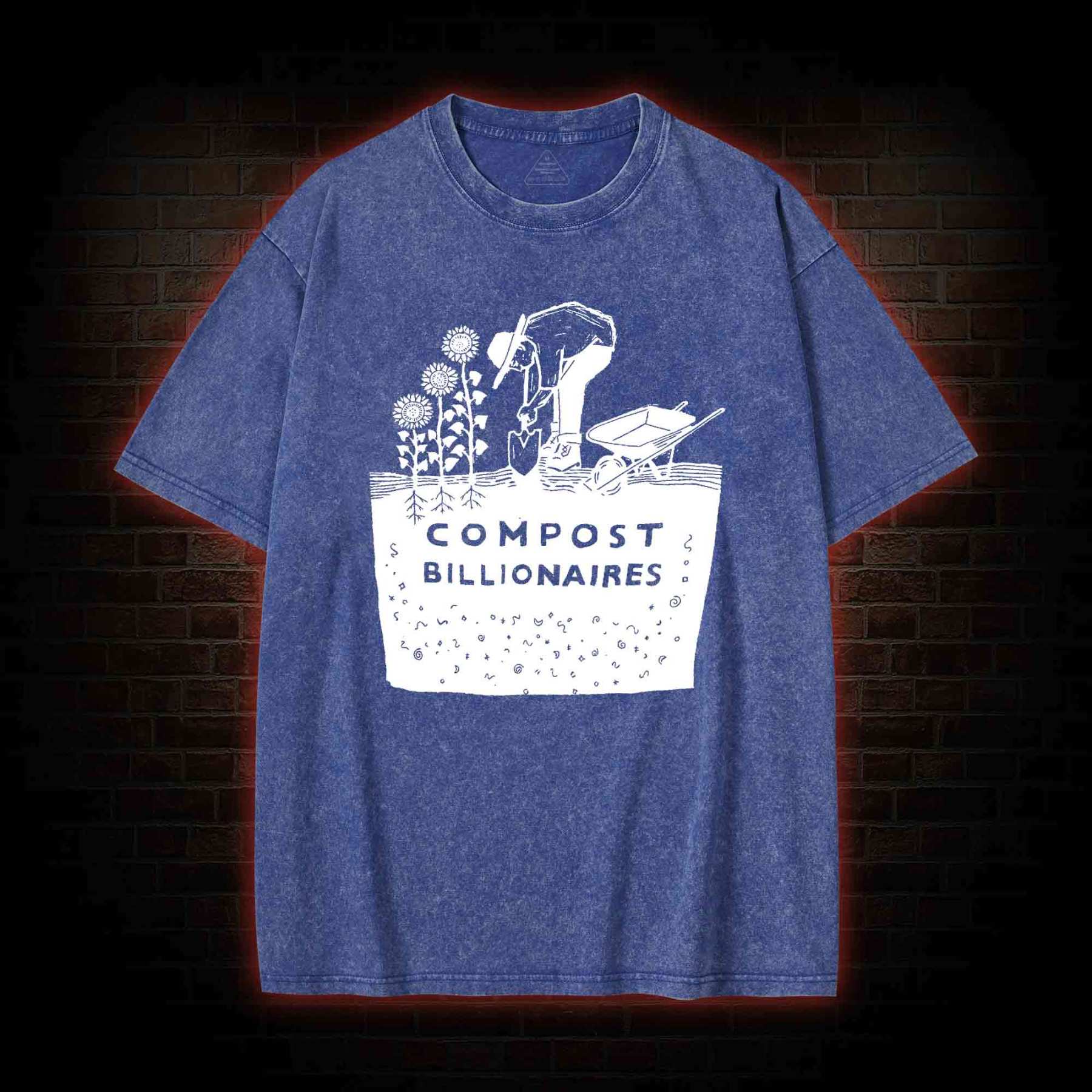 Compost Billionaires Washed T-shirt