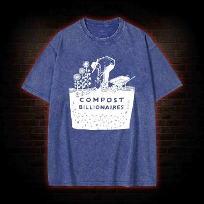 Compost Billionaires Washed T-shirt