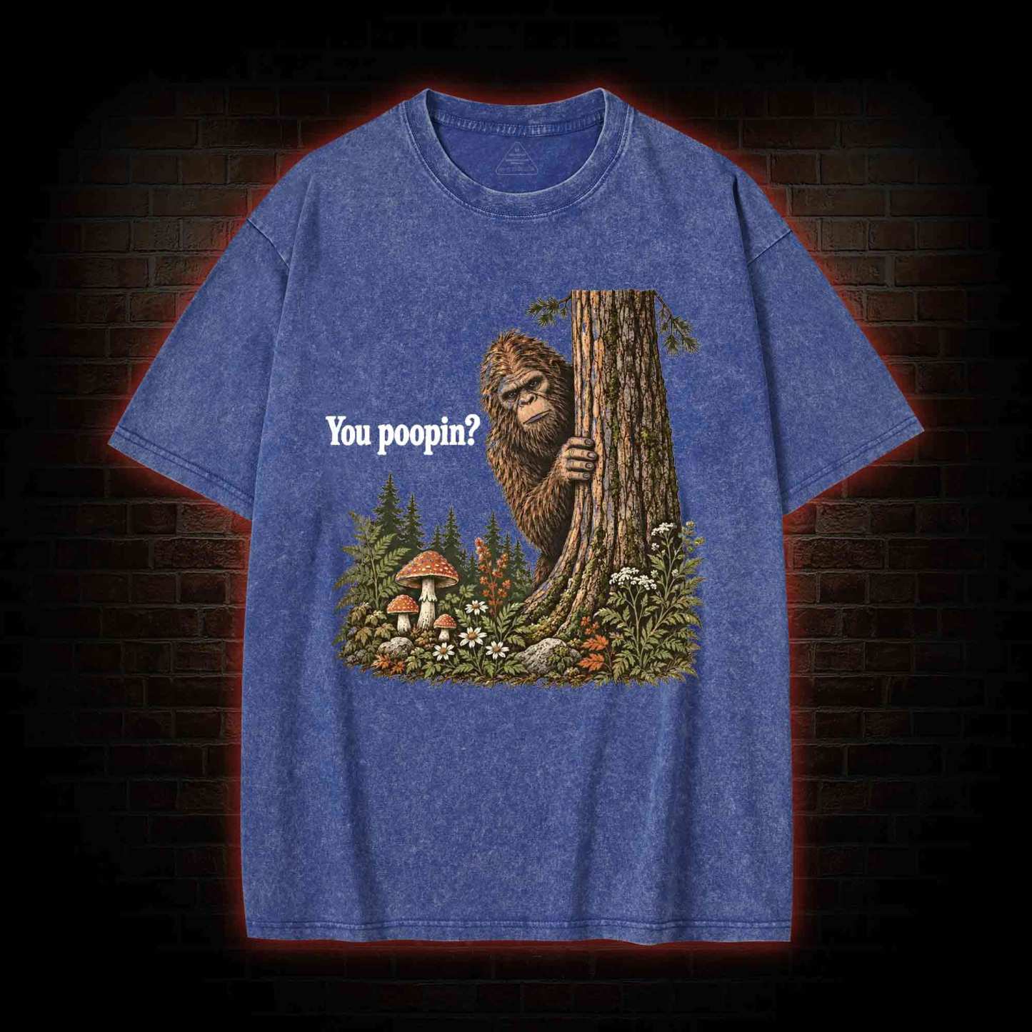 You Poopin Washed T-shirt
