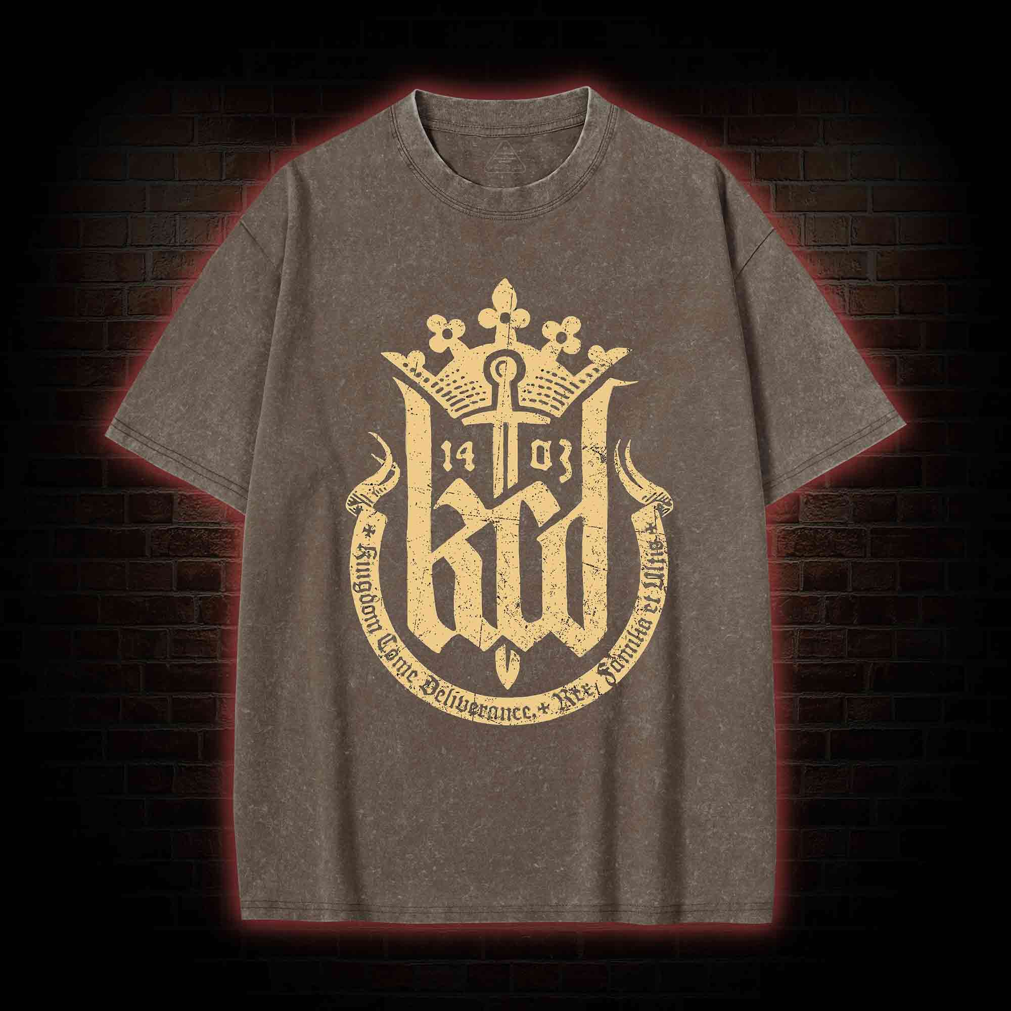 God Save You Washed T-shirt