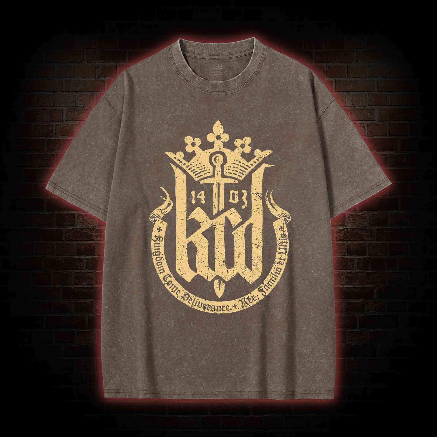 God Save You Washed T-shirt