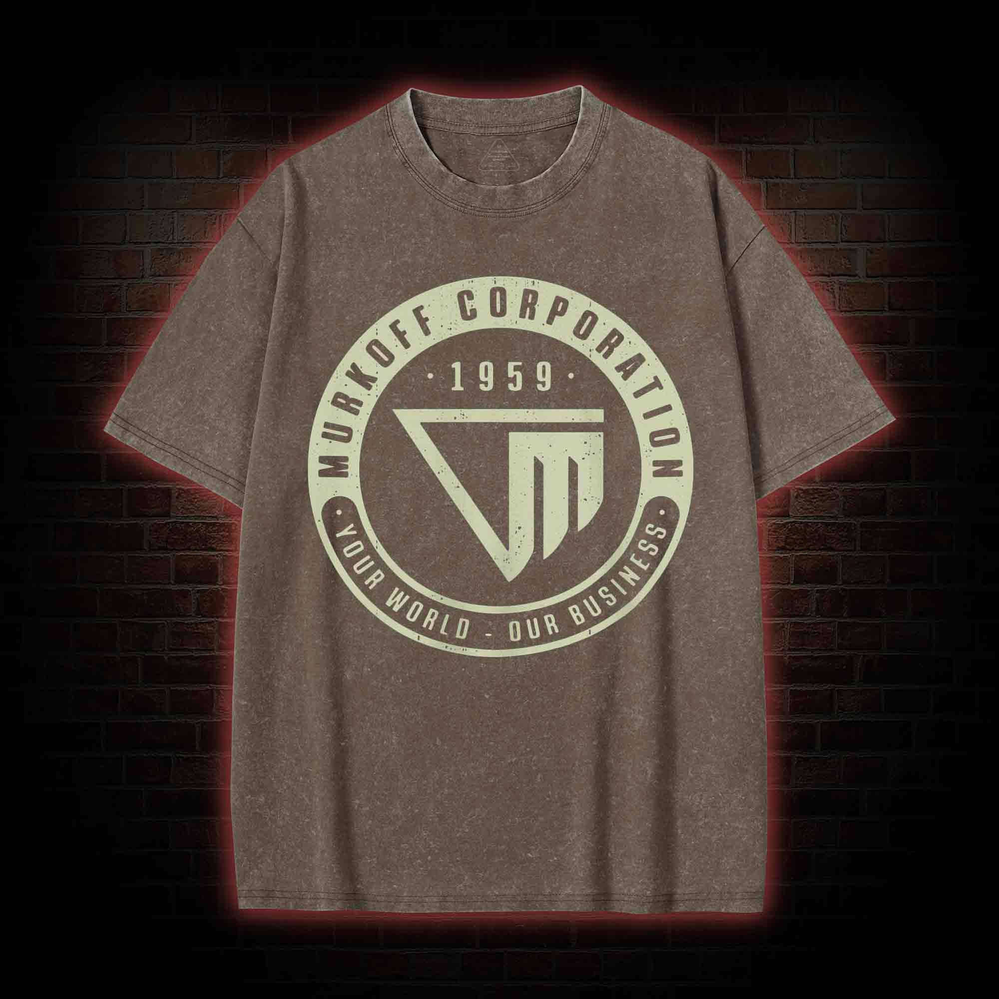 Murkoff Corporation Washed T-shirt