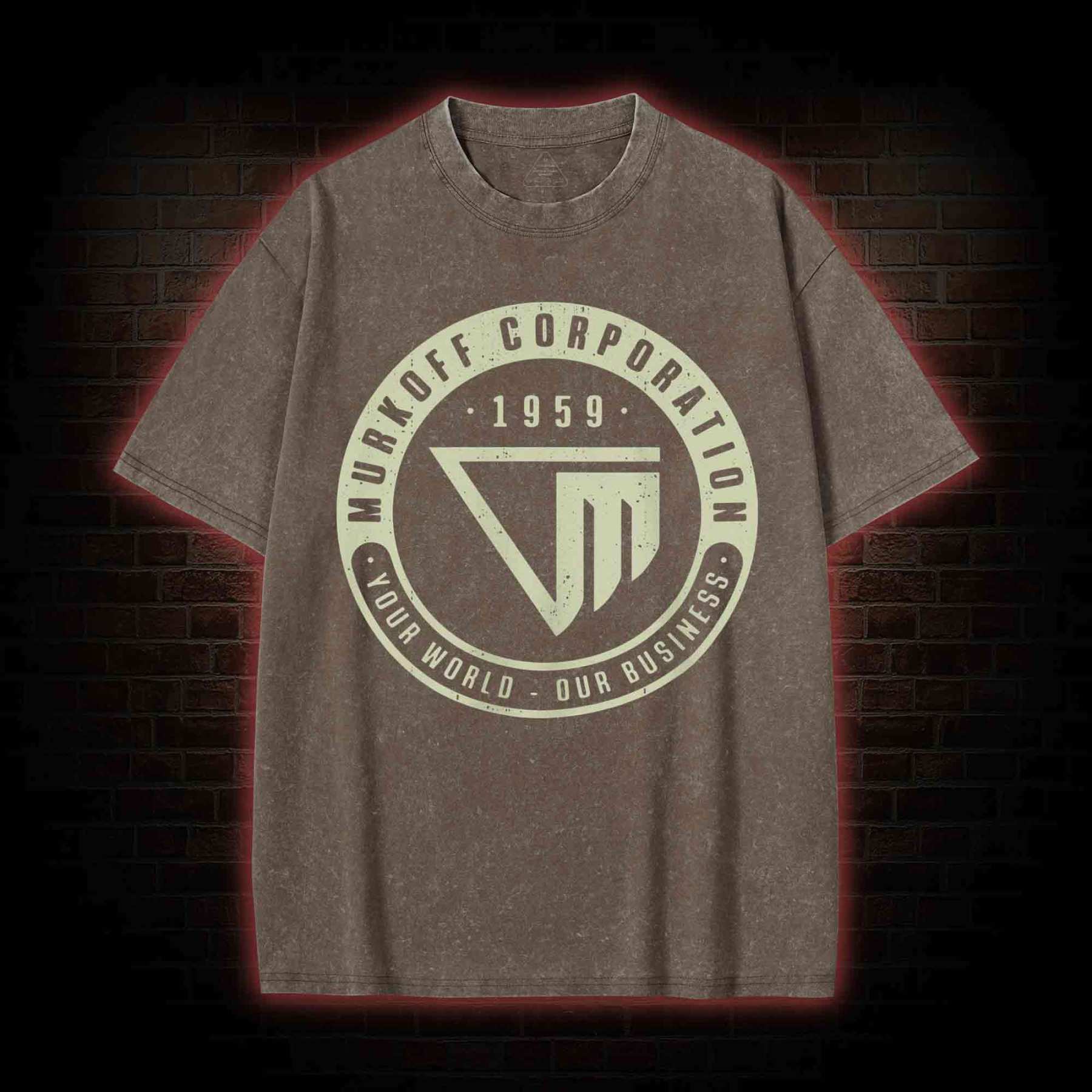 Murkoff Corporation Washed T-shirt