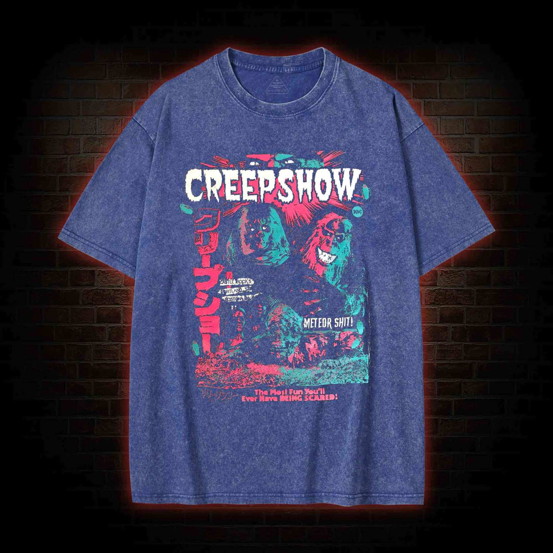 The Most Fun You'll ever have being Scared Washed T-shirt