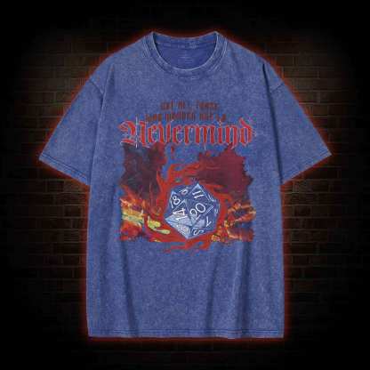 Not All Those Who Wander are Lo Washed T-shirt