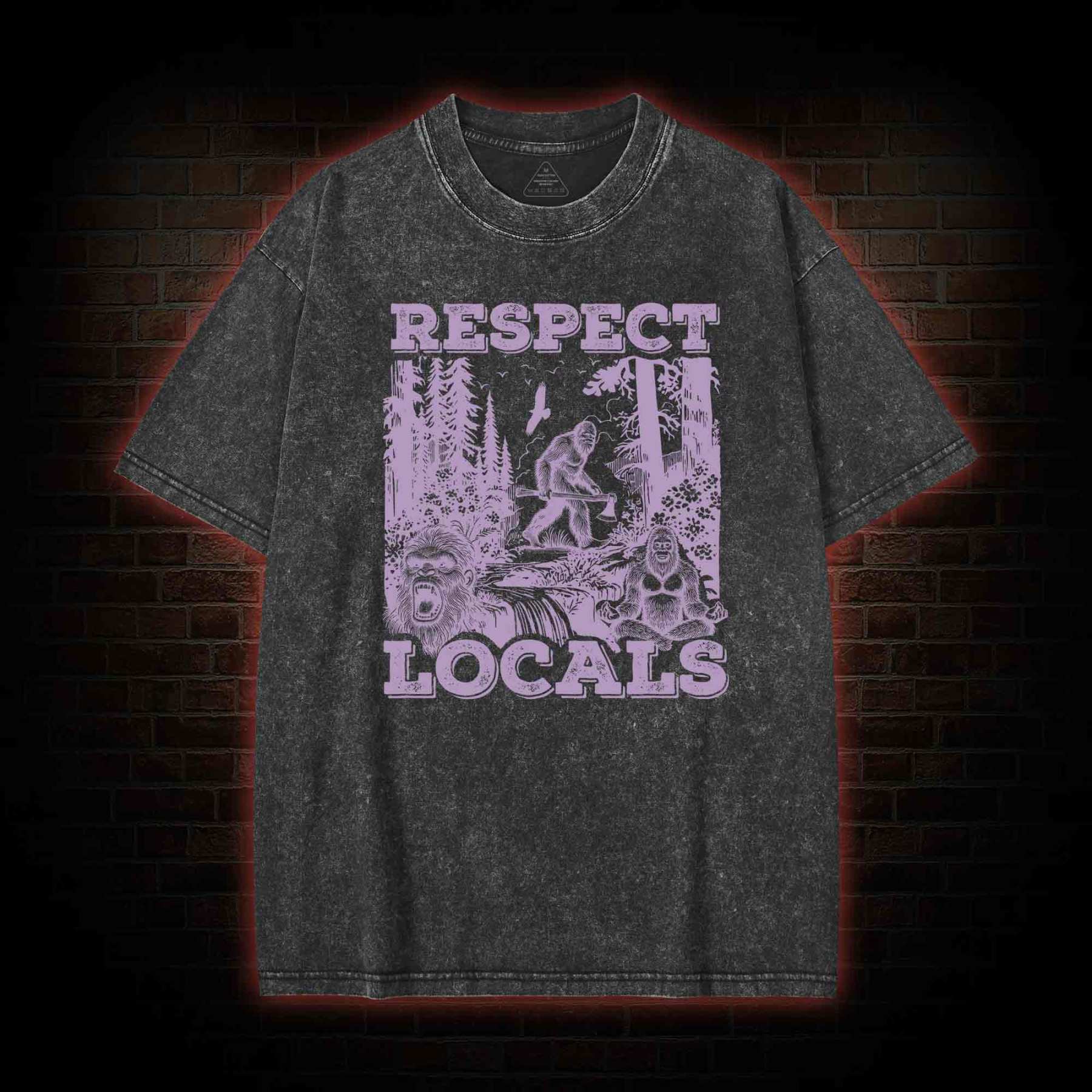 Respect Locals Washed T-shirt