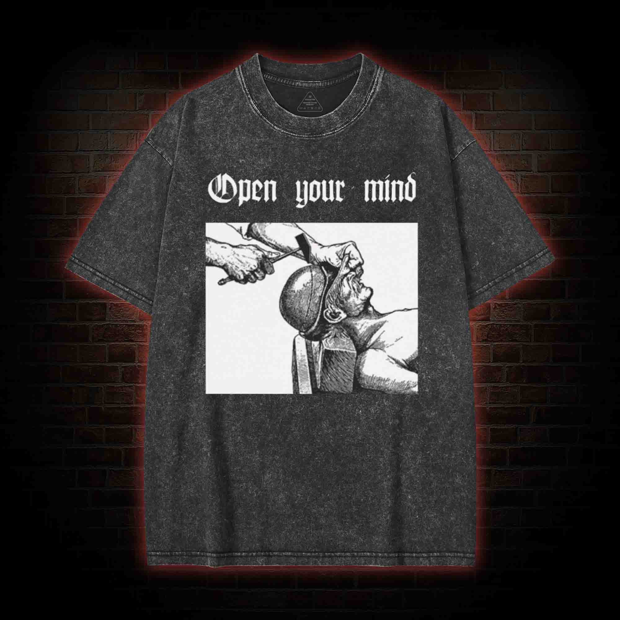 Open Your Mind Washed T-shirt