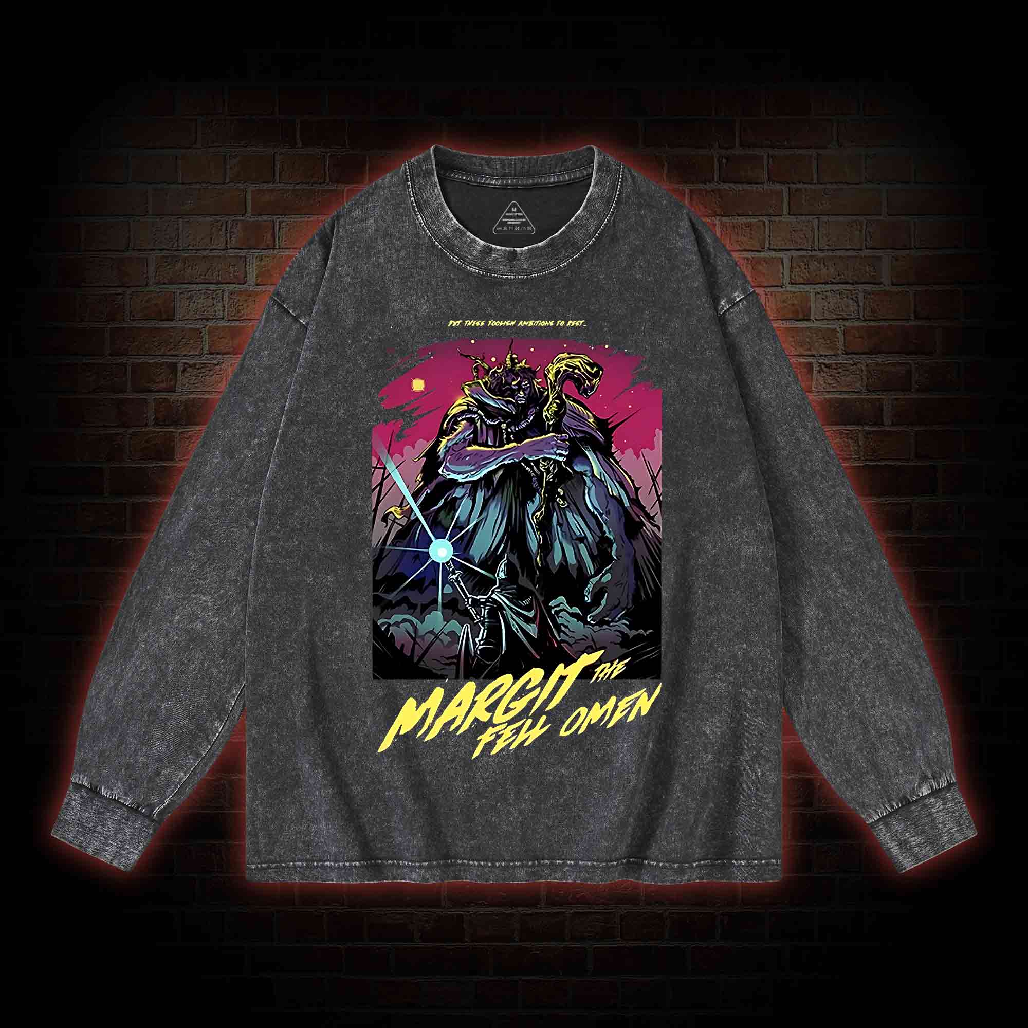 Put These Foolish Ambitions to Rest Washed Long-Sleeve T-shirt