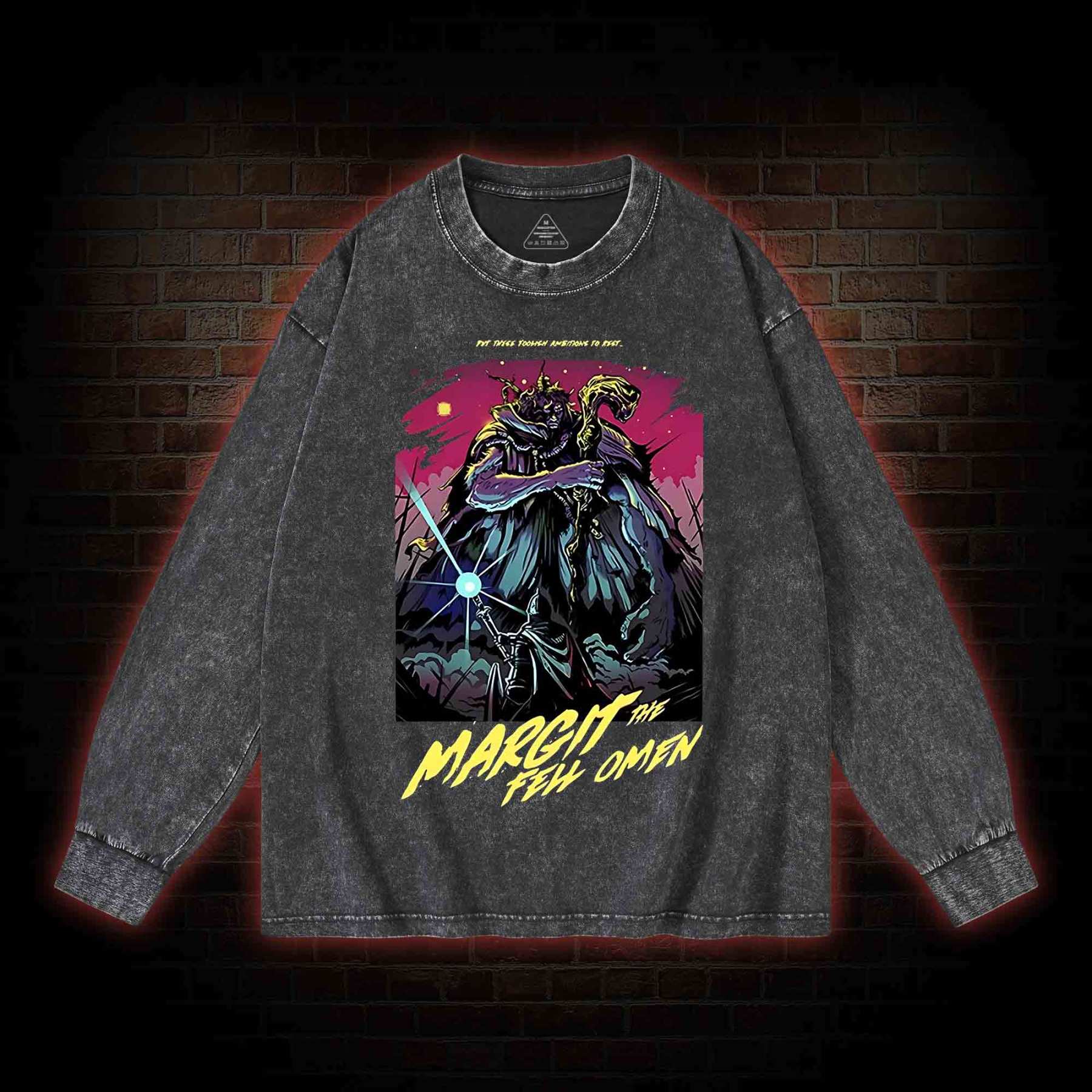 Put These Foolish Ambitions to Rest Washed Long-Sleeve T-shirt