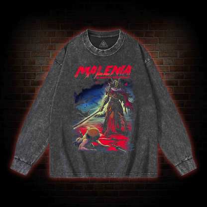 The Scarlet Bloom Flowers Once More Washed Long-Sleeve T-shirt