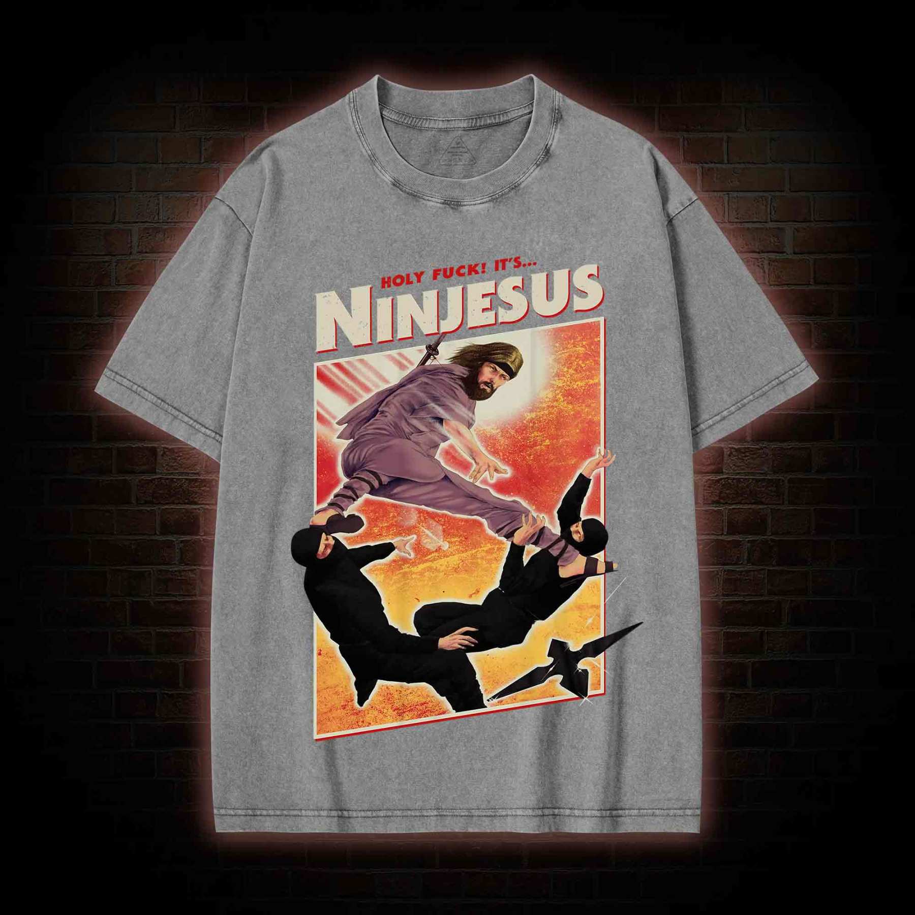 Ninjesus Washed T-shirt