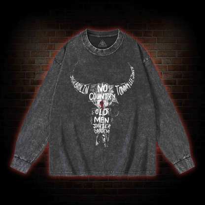 There are No Clean Getaways Washed Long-Sleeve T-shirt