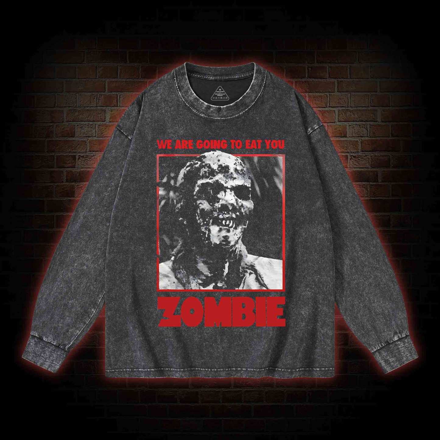 We are Going to Eating You Washed Long-Sleeve T-shirt