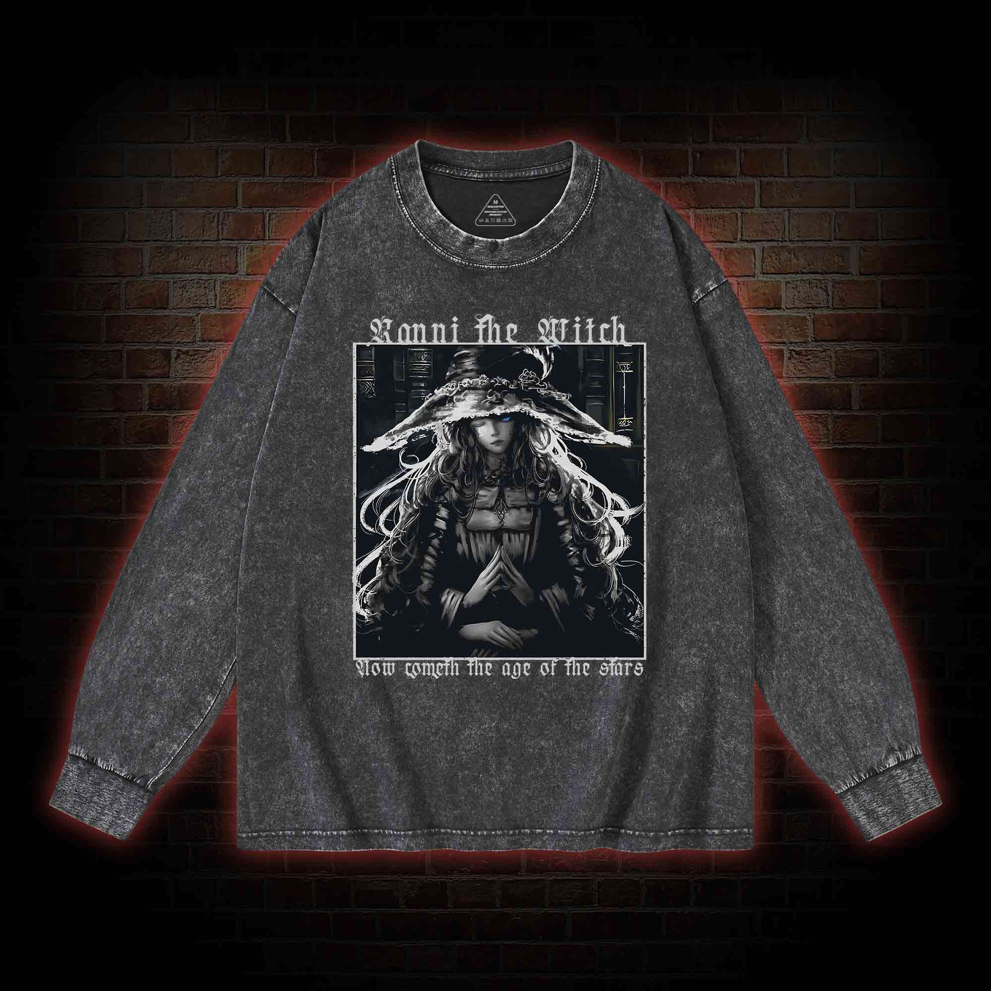 Lunar Princess Washed Long-Sleeve T-shirt