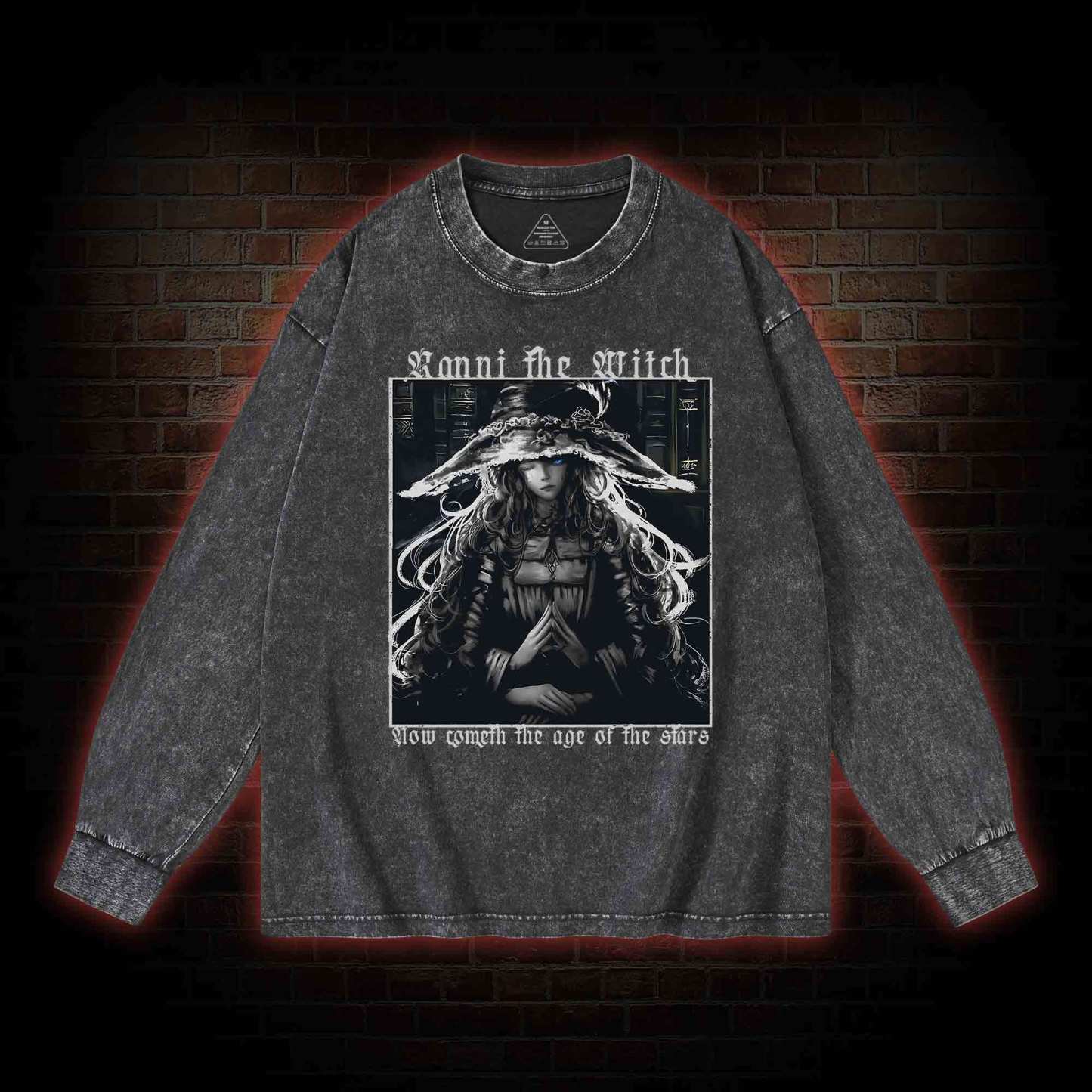 Lunar Princess Washed Long-Sleeve T-shirt