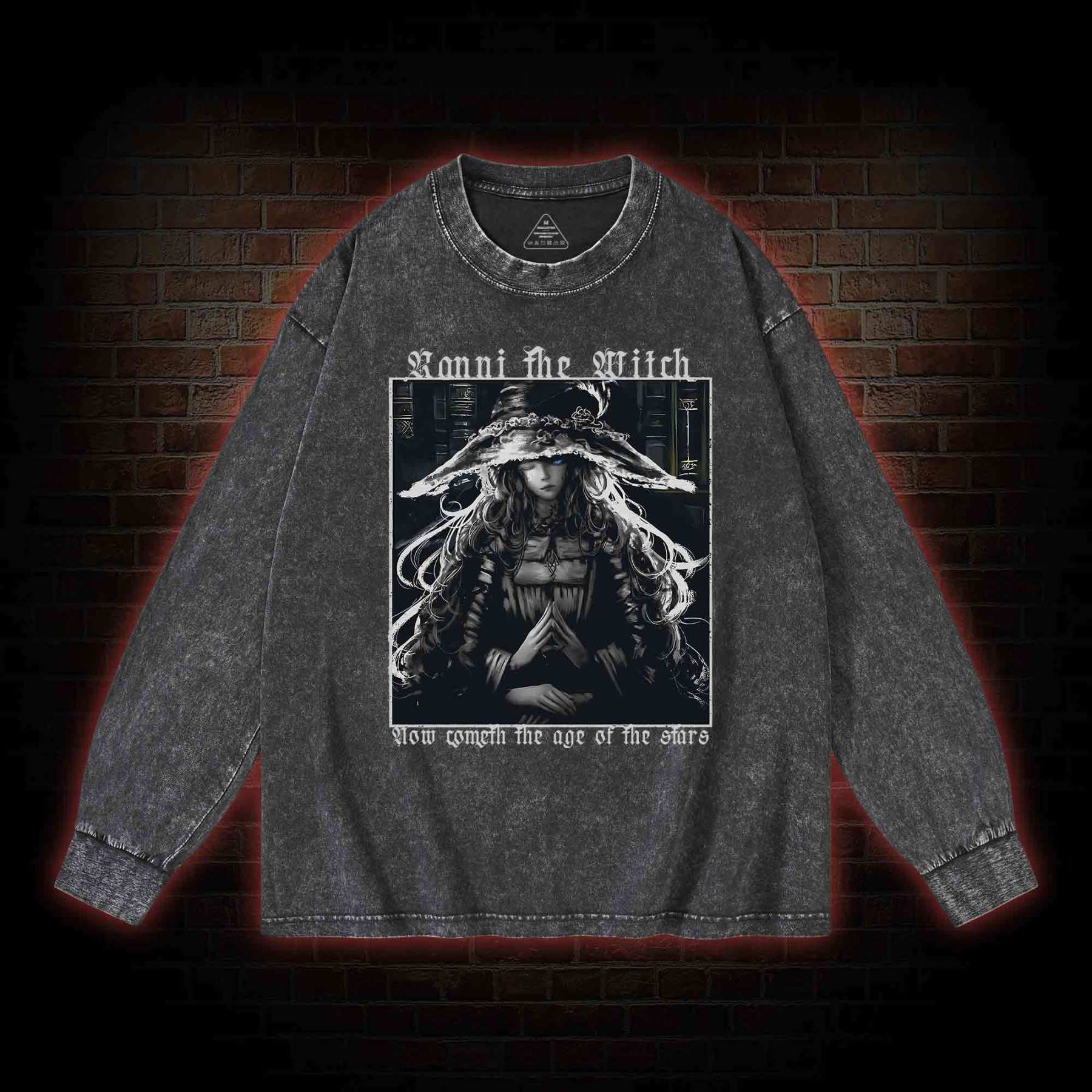 Lunar Princess Washed Long-Sleeve T-shirt