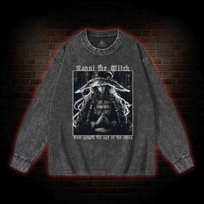 Lunar Princess Washed Long-Sleeve T-shirt