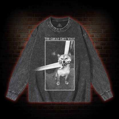 Great Wolf Washed Long-Sleeve T-shirt