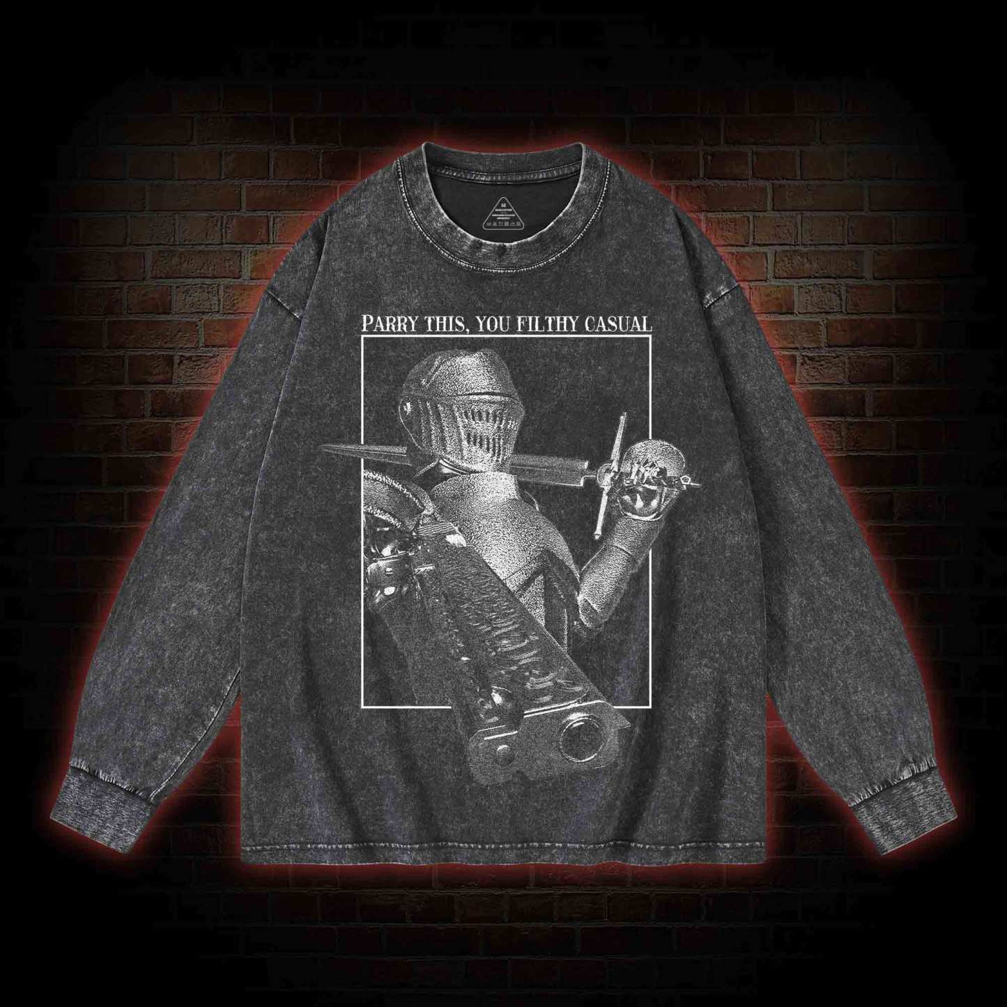 Parry This You Filthy Casual Washed Long-Sleeve T-shirt