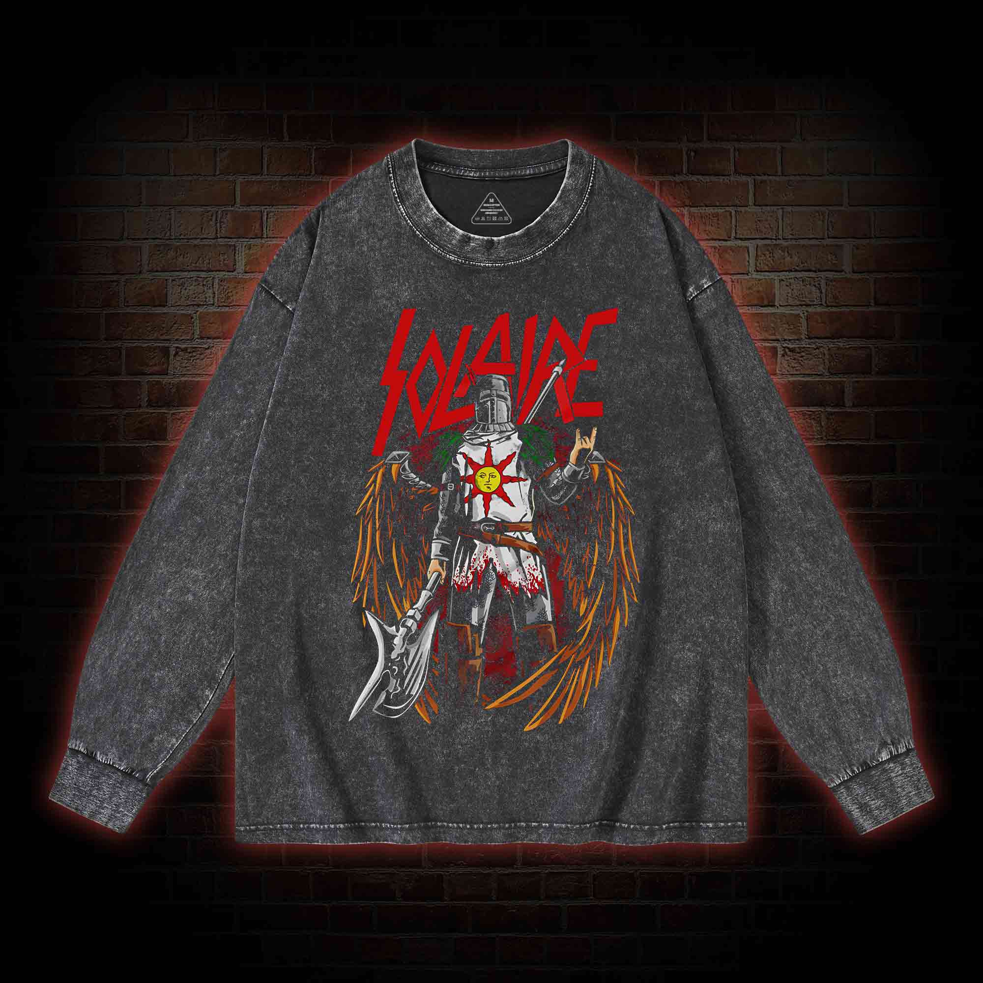 Grossly Incandescent! Washed Long-Sleeve T-shirt