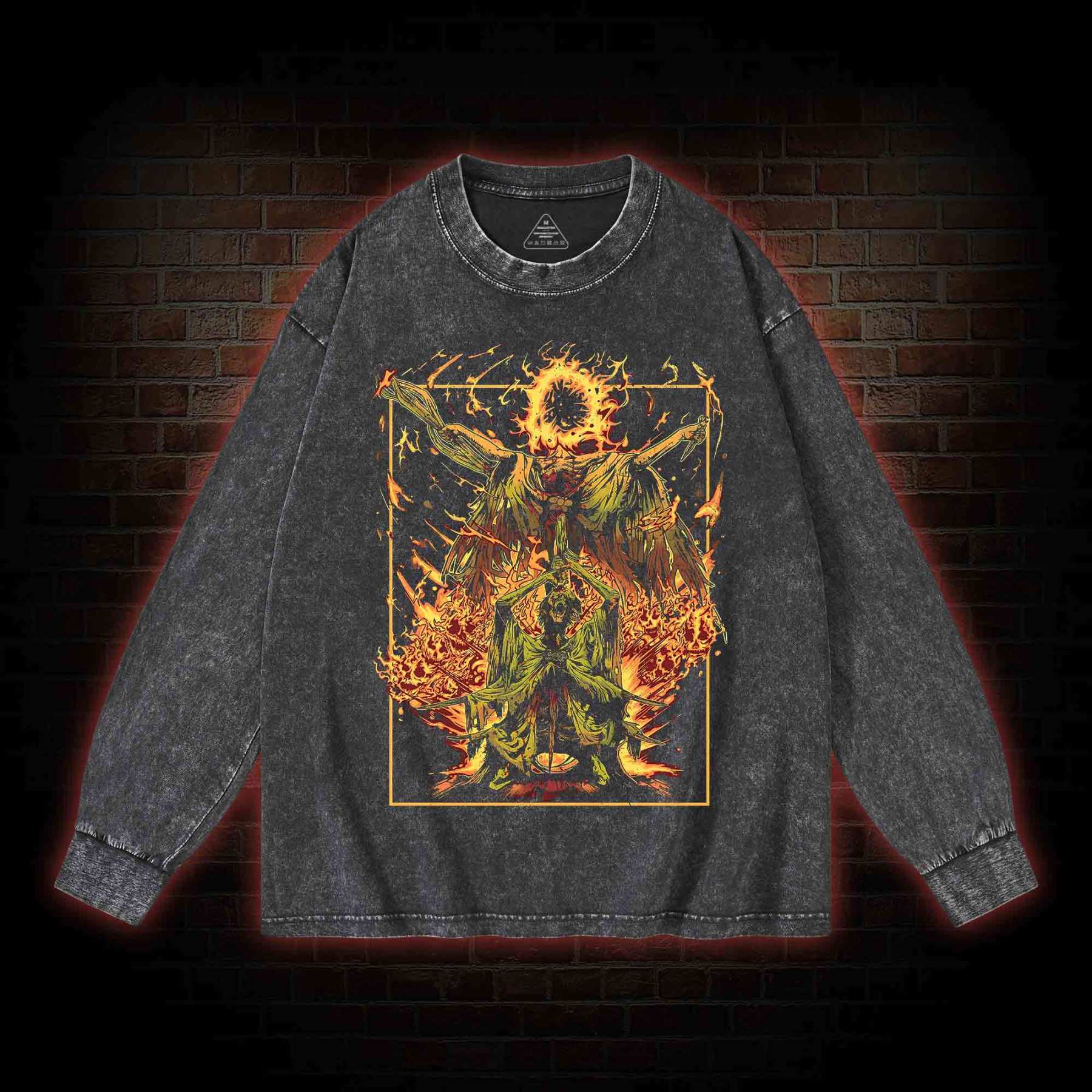 Forgive Me Washed Long-Sleeve T-shirt