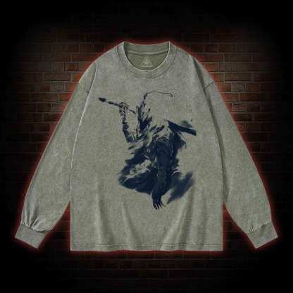 Abyss Vintage Washed Long-Sleeve T-shirt