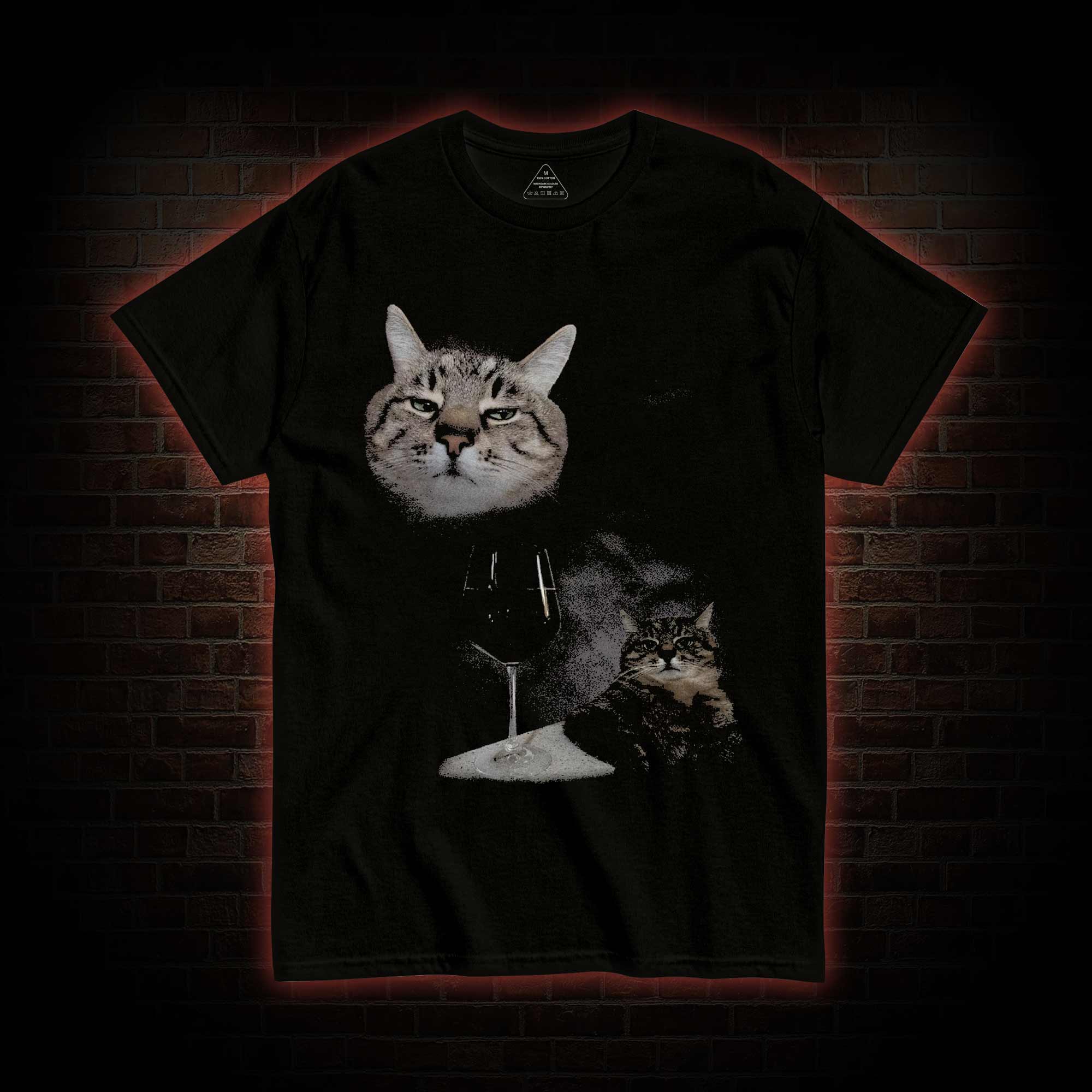 Wine Cat T-shirt