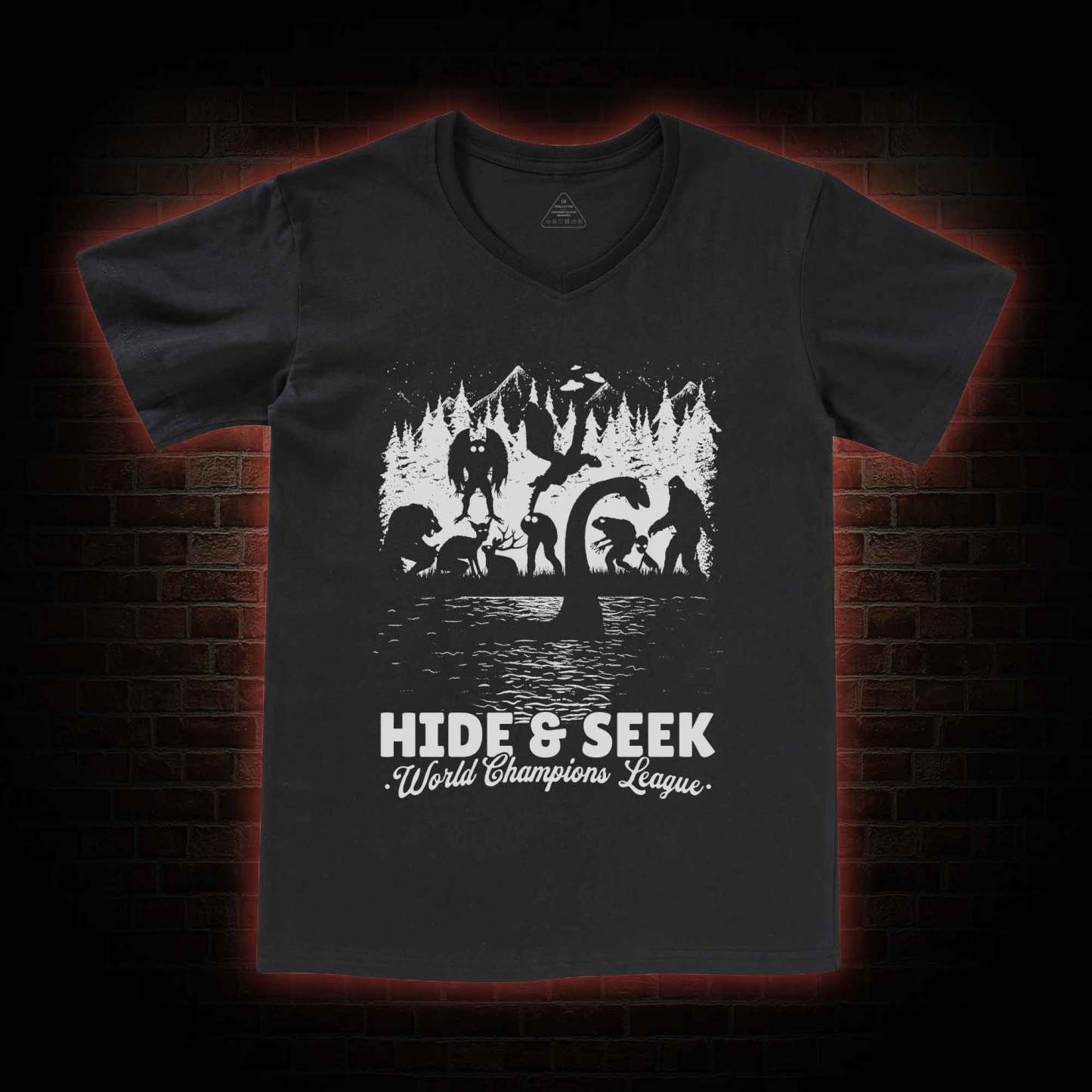 Hide & Seek World Champion League V-Neck Classic T-Shirt
