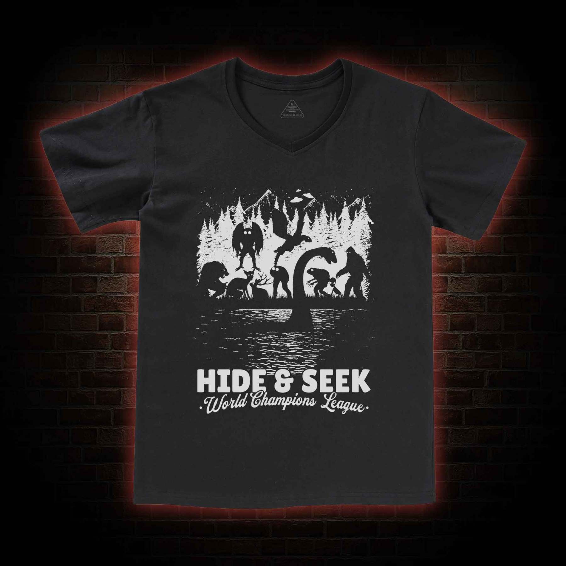 Hide & Seek World Champion League V-Neck Classic T-Shirt