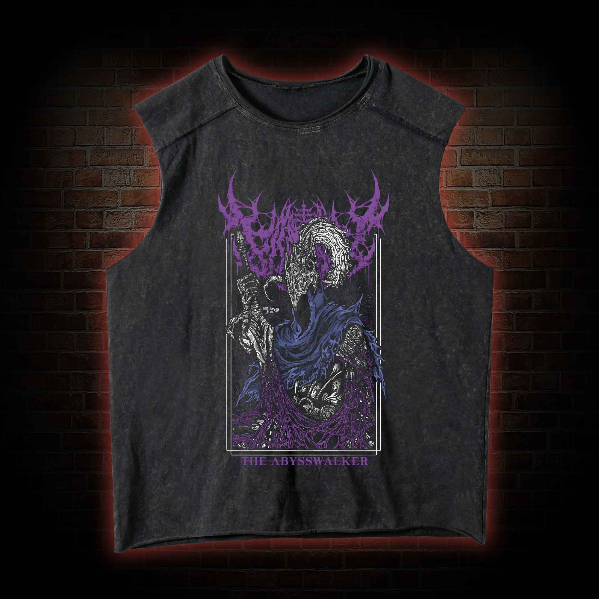 The Abysswalker Vintage Washed Tank Top
